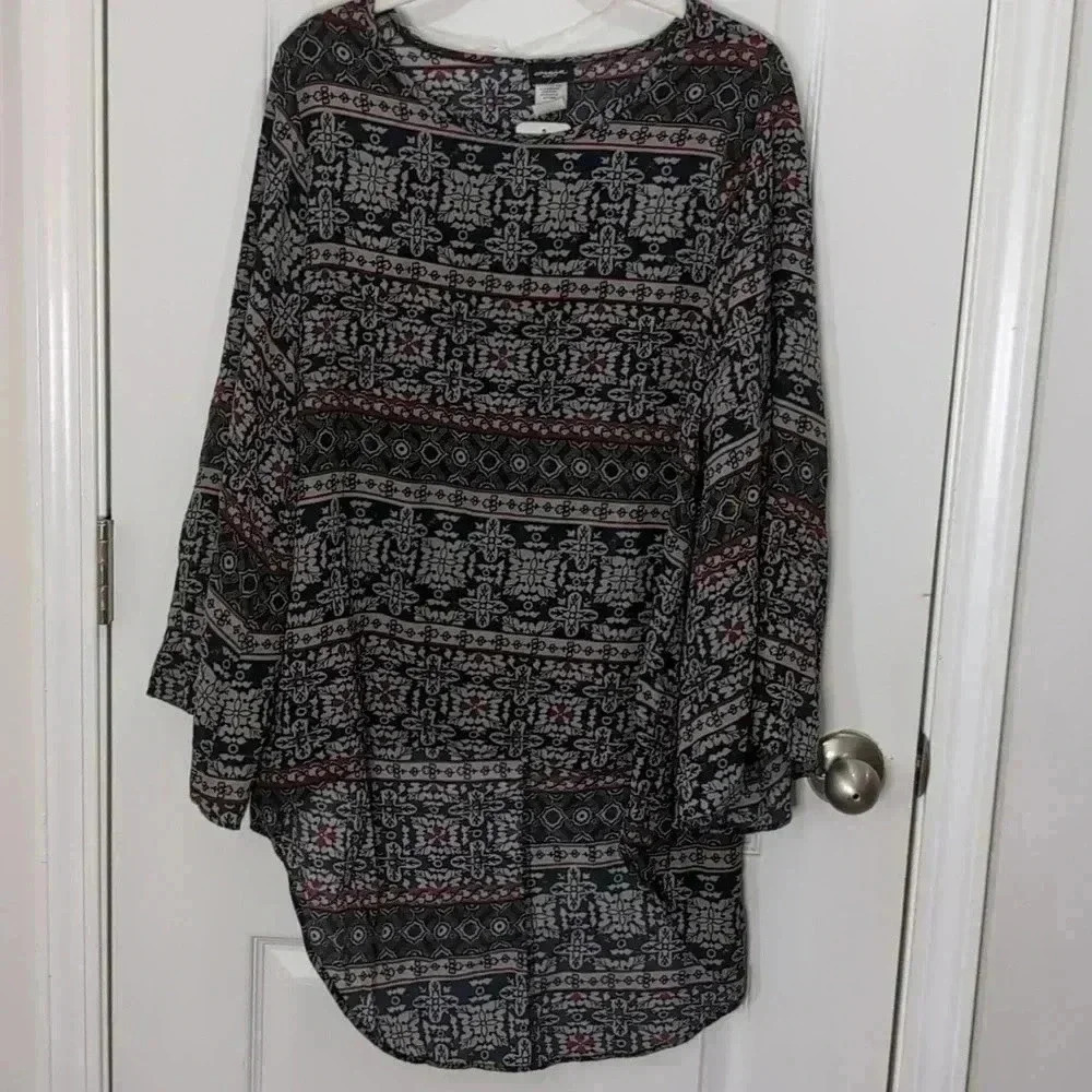 Aggie Women's long Sleeve Blouse